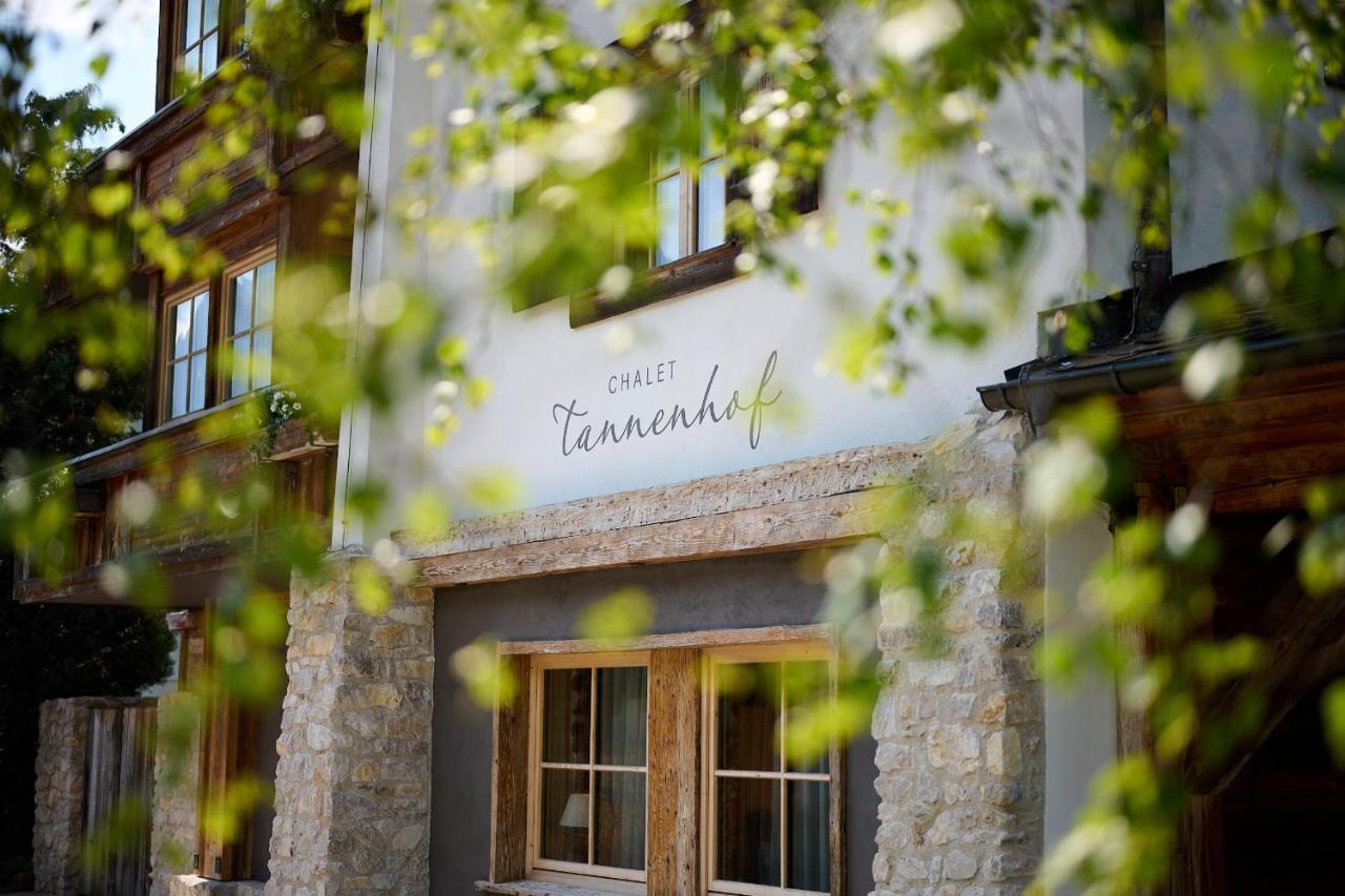 Chalet Tannenhof Lermoos Buitenkant foto
